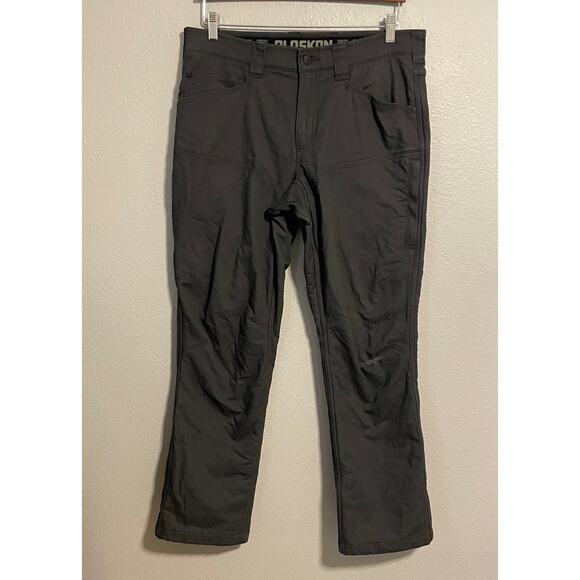 Alaskan Hardgear Pants Mens 34x32 Gray Fleece Lined Winter Work Outdoor Duluth - Picture 1 of 11